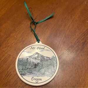 Mt Hood Oregon Mountain Souvenir Ornament